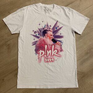 P!NK Pink Alecia Moore Summer Carnival 2024 Concert Tour T-Shirt Adult Medium M